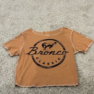 Cropped Bronco Shirt
